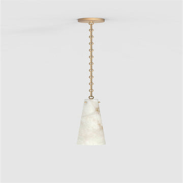 Contemporary Unique Alabaster Pendant Light